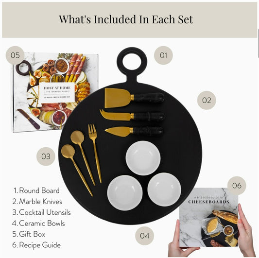 Charcuterie Board 10 Piece Set